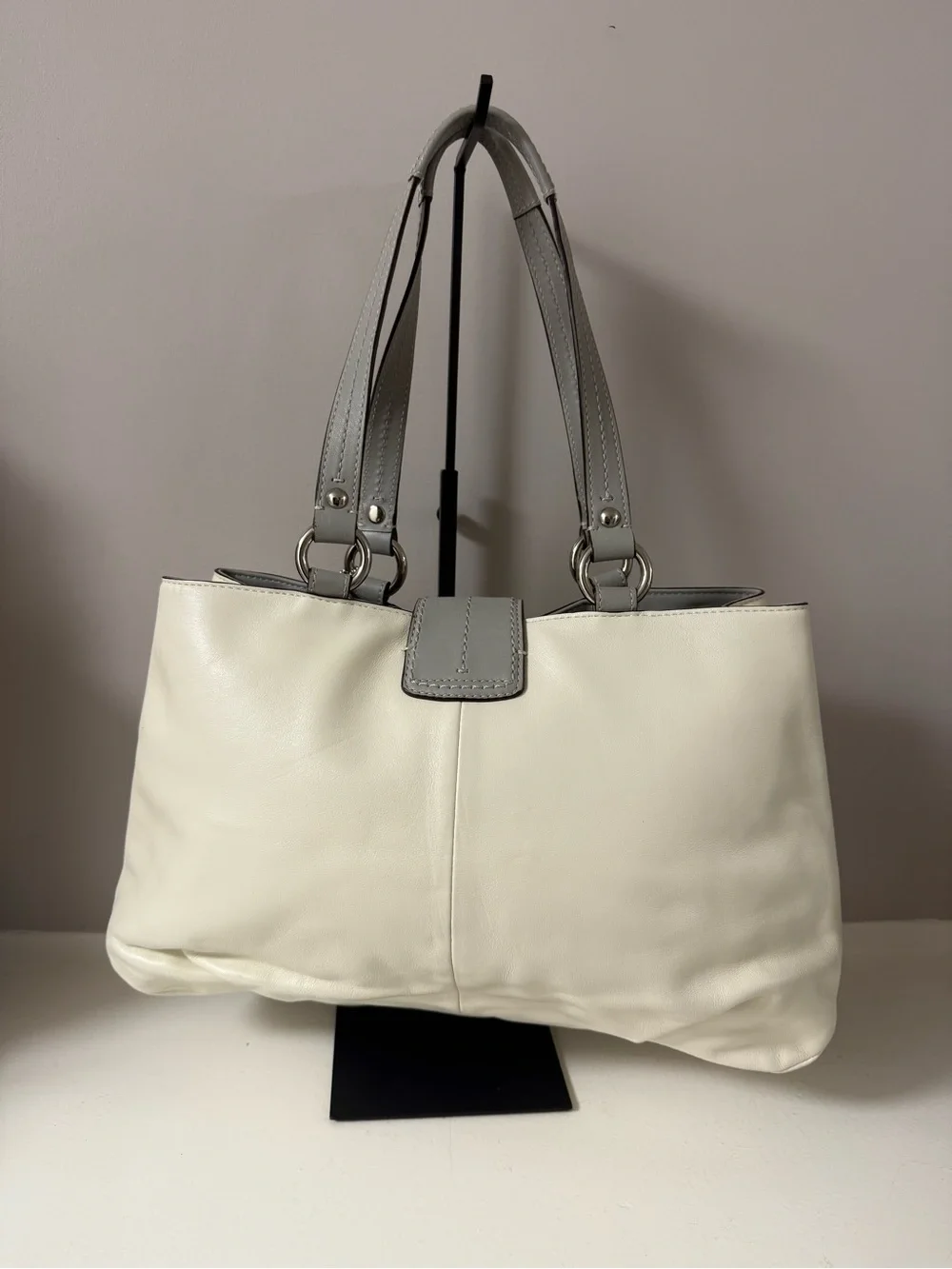 Coach leather shoulder